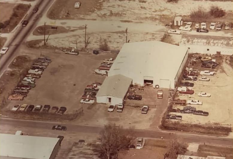 The shop on Bingle Road in the early 1980s
